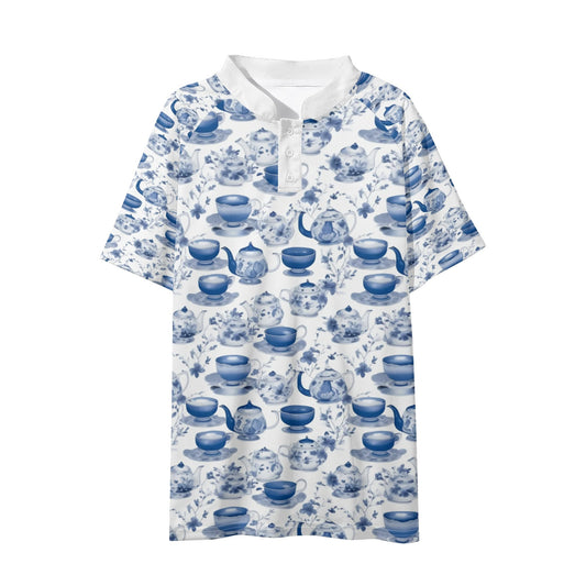 Blue Porcelain Polo