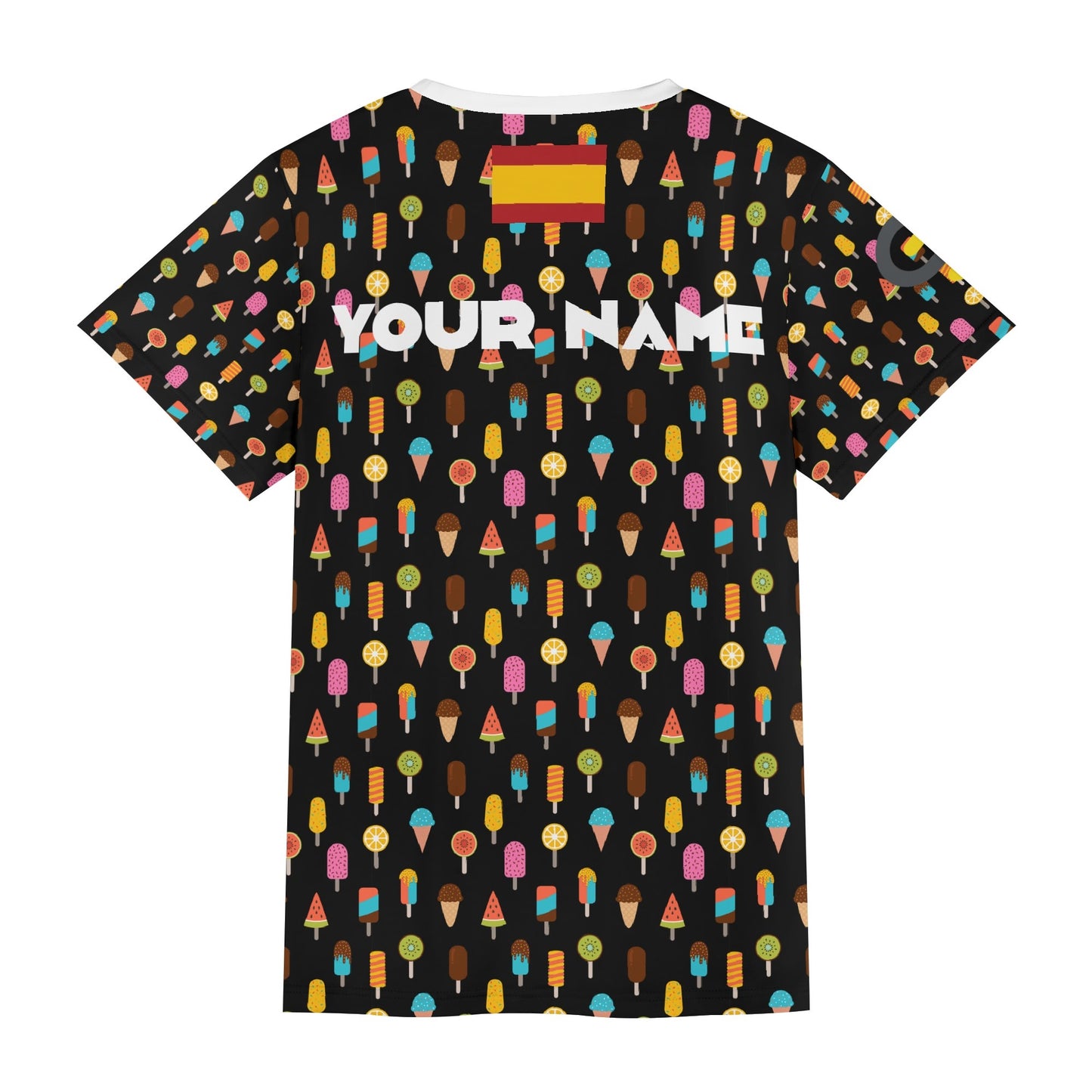 Crème glacée et sucette glacée vibrantes