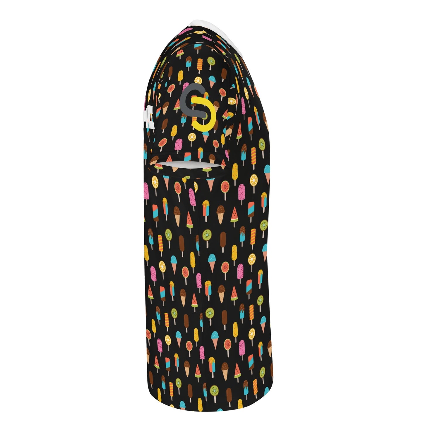 Crème glacée et sucette glacée vibrantes