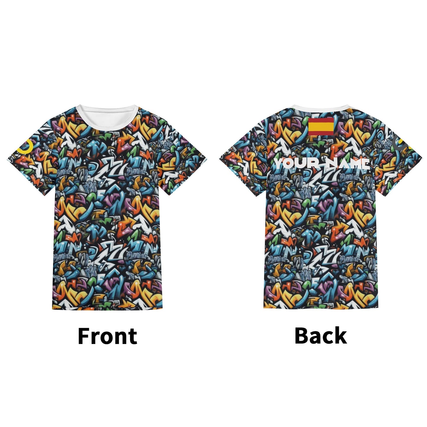 Chaos des graffitis urbains