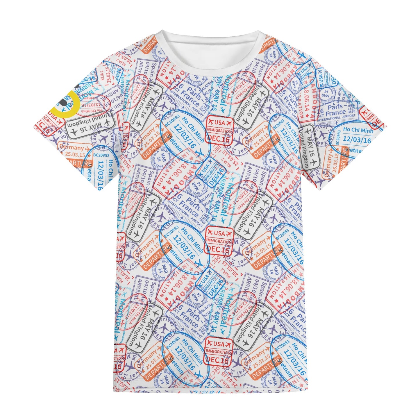 Timbre de voyage imprimé