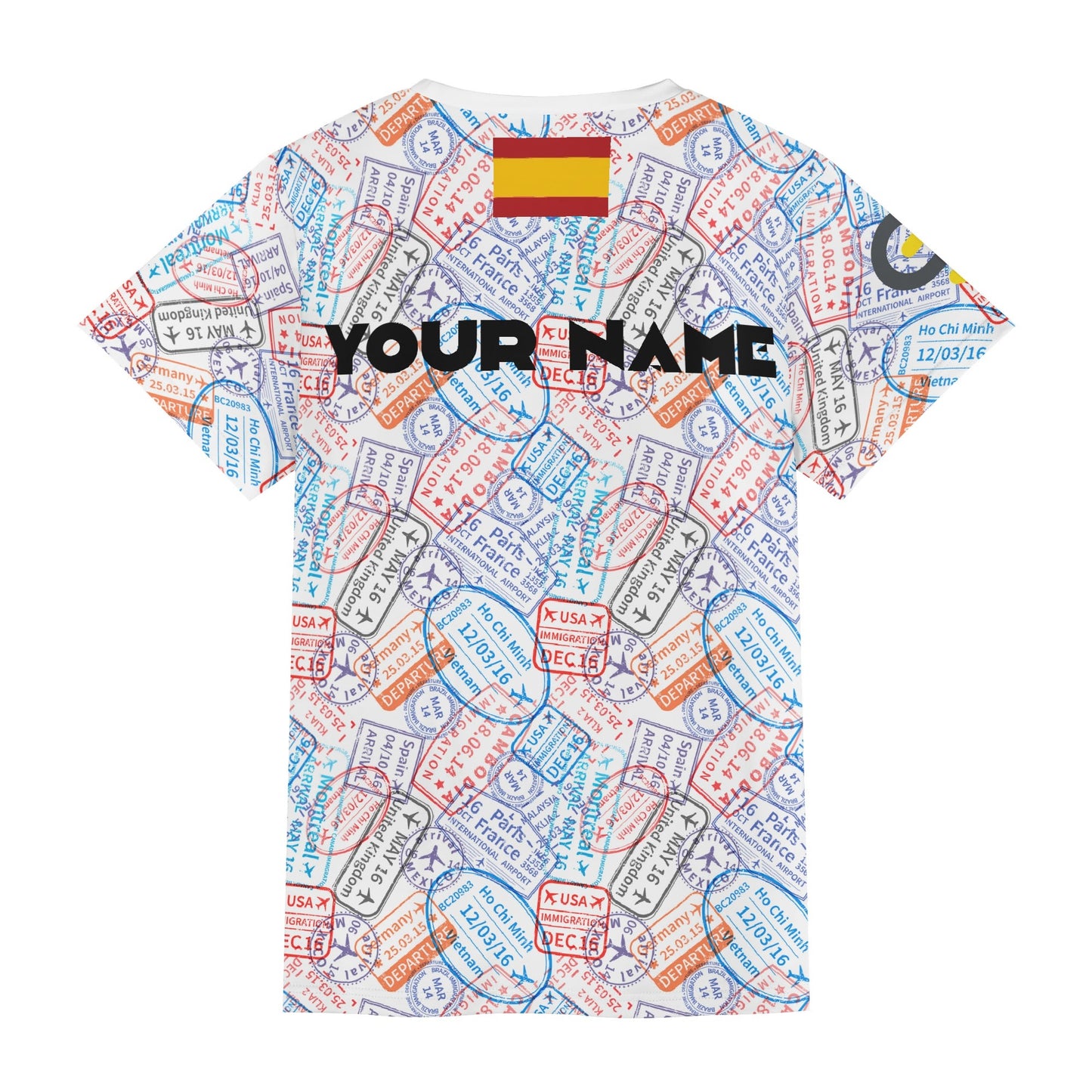 Timbre de voyage imprimé