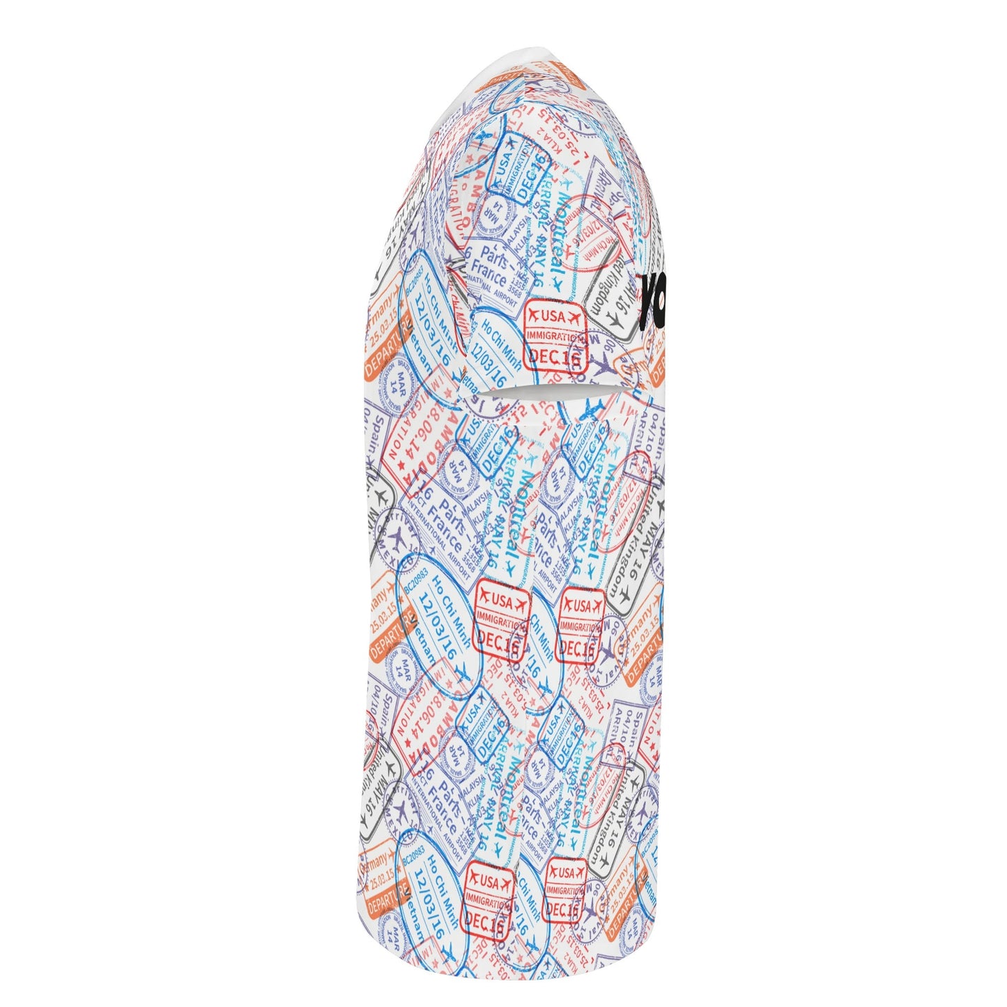 Timbre de voyage imprimé