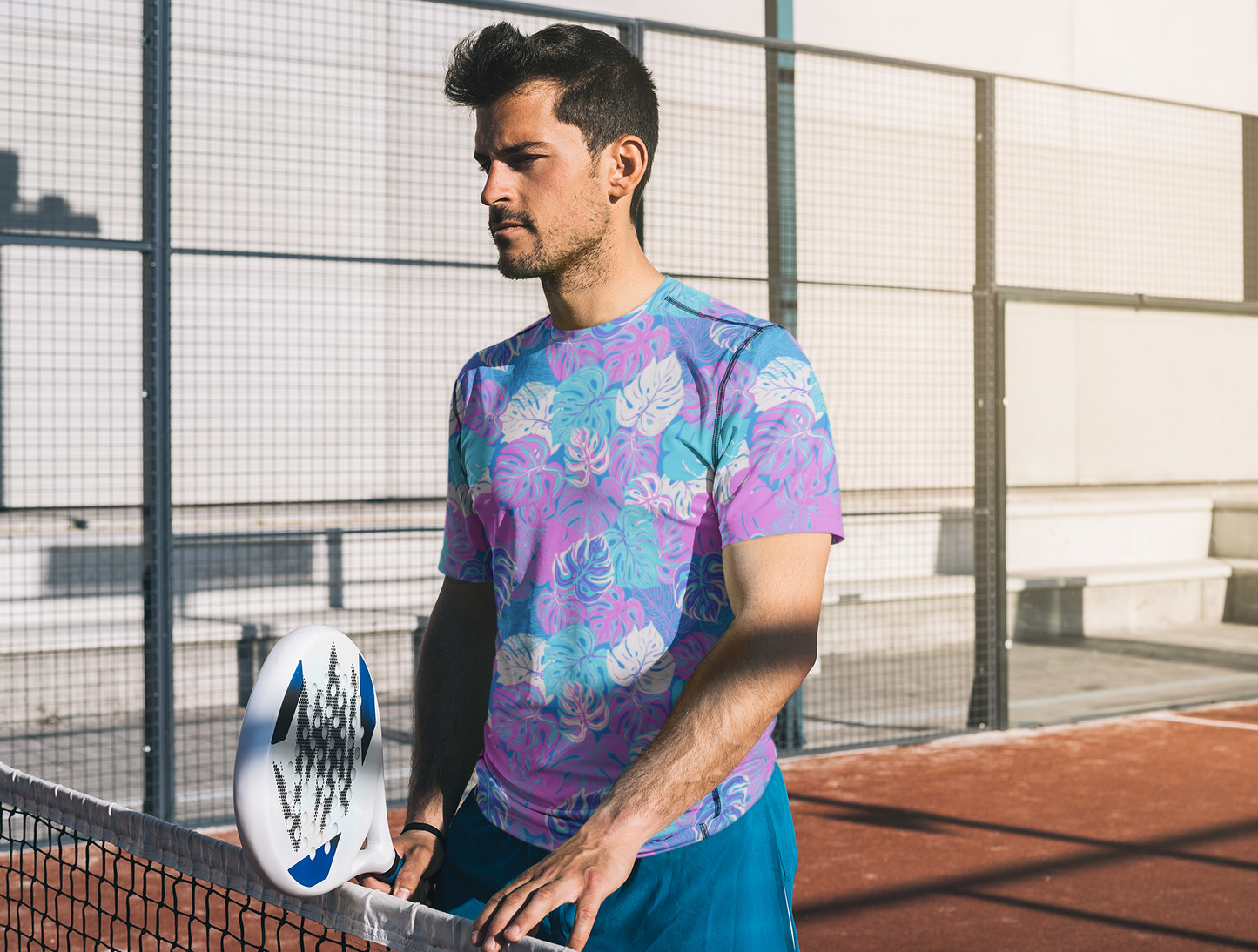 Bonheur tropical au néon